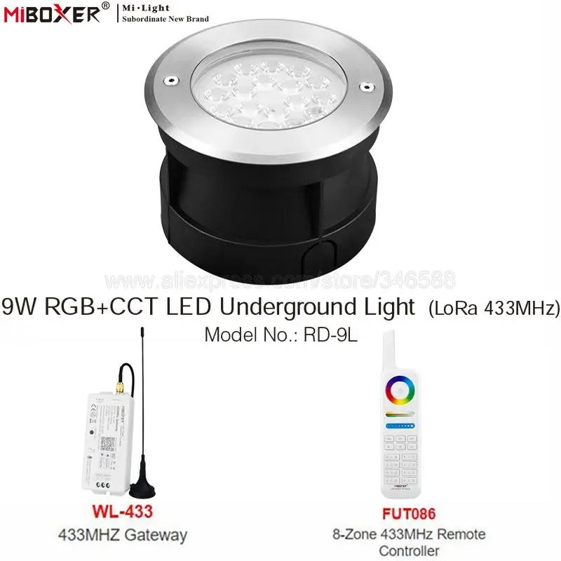 Miboxer RD-9L LoRa 433MHz 9W RGBCCT LED   ,  IP68 ߿ , 433MHz  AC12 V DC12  24V